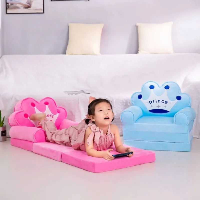 Kids Foldable Sofa Recliner