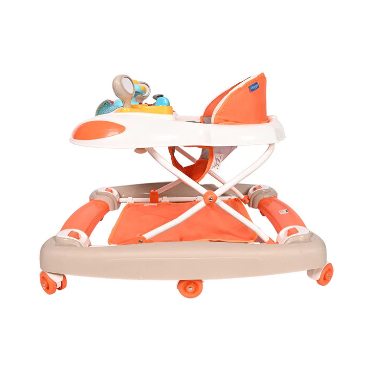 Baby Walker Orange & White