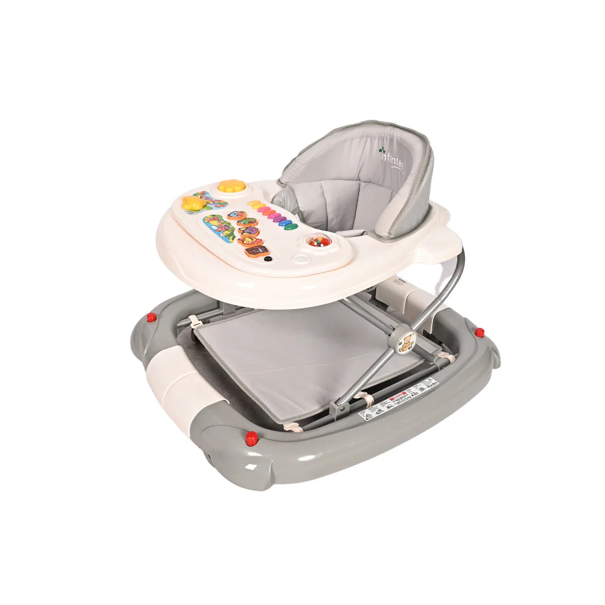 Baby Walker Grey & White