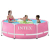 INTEX  PINK METAL FRAME POOL  8X30  28290