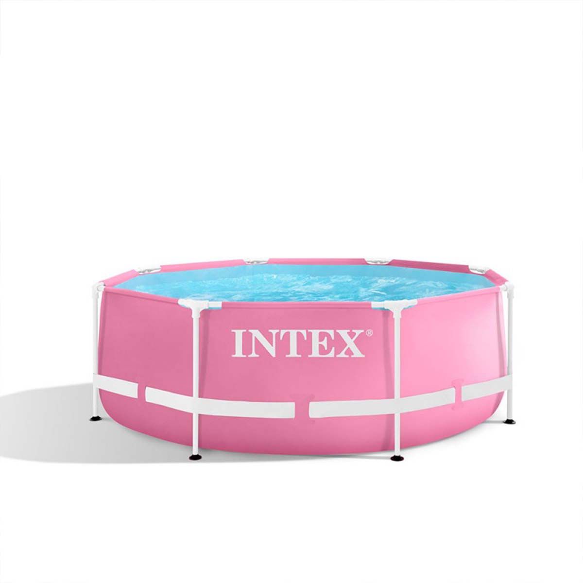 INTEX  PINK METAL FRAME POOL  8X30  28290