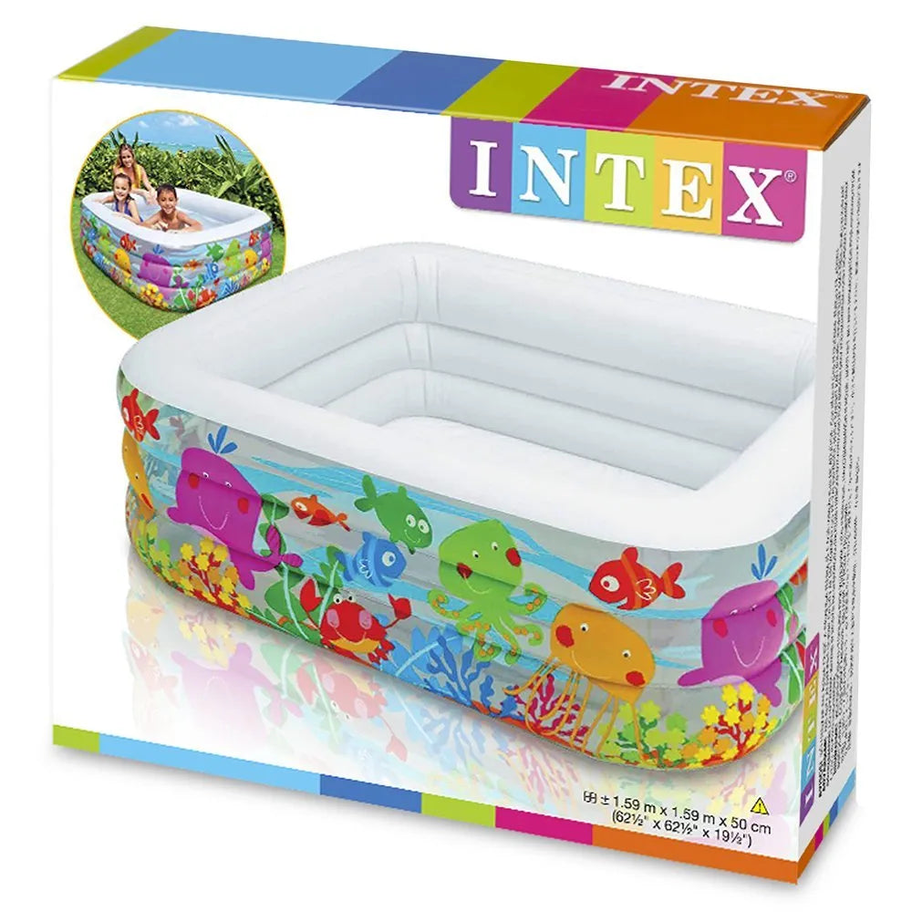 Intex Inflatable Swim Clear View Aquarium Pool 57471