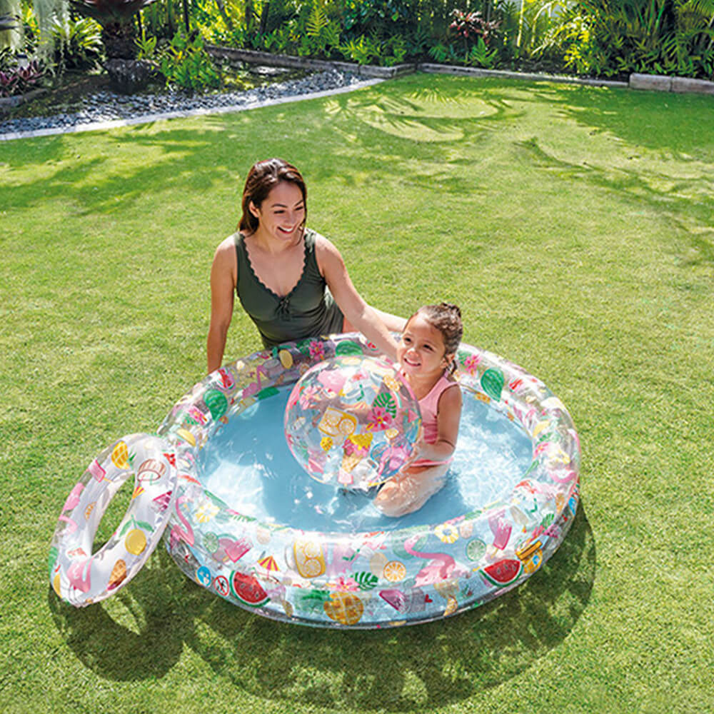 Intex Fruity Pool With Ball & Tube  59460