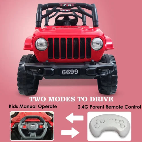 2x2 Off-Road Ride-On Car, Electric Motorcar Toy for Kids 02