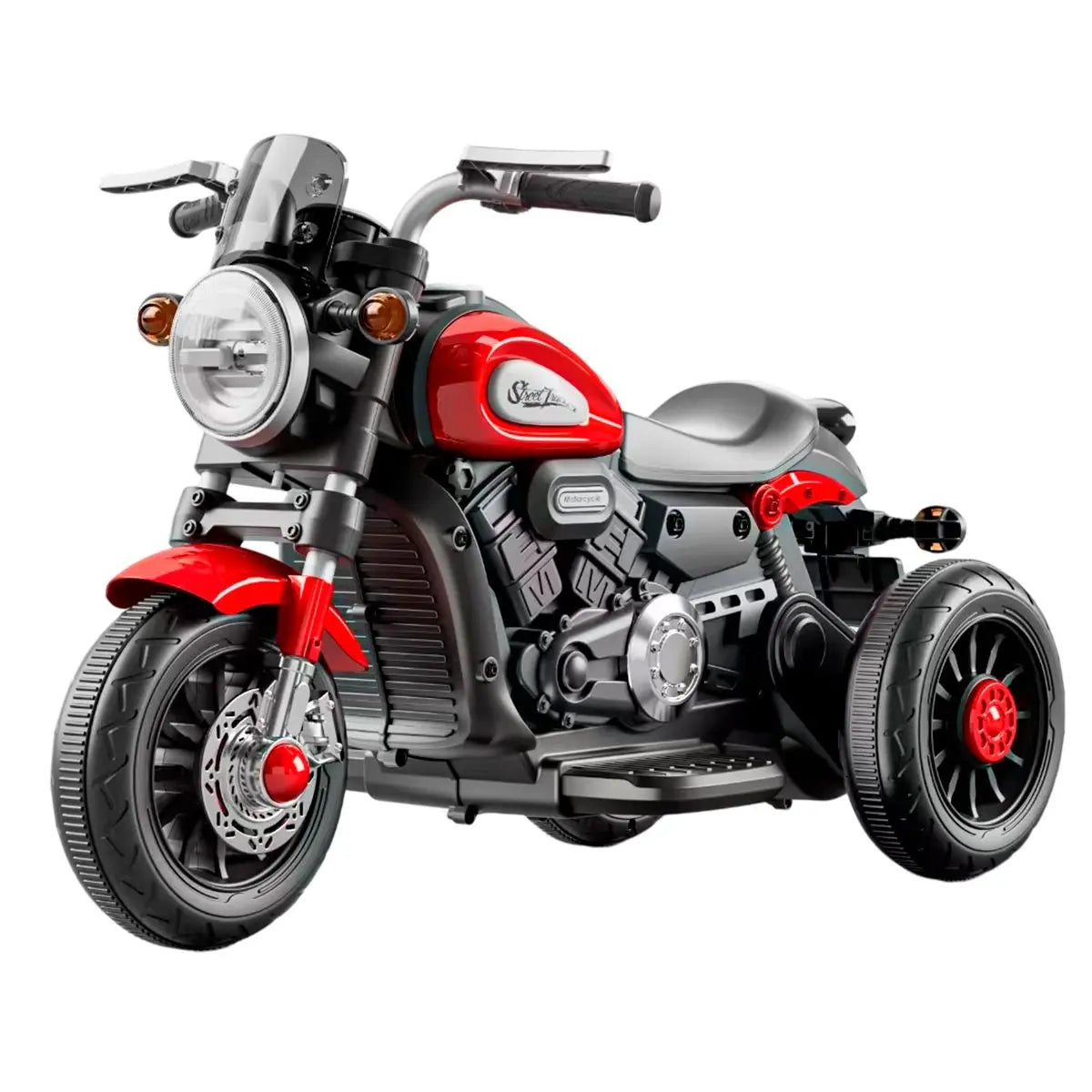 Kids Battery Operated Ride-On Bike – With Music & Remote Control