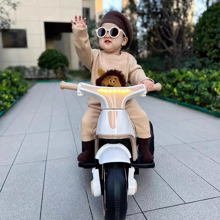 Kids Electric Motorbike – 6V Rechargeable Ride-On with Remote & Self-Drive