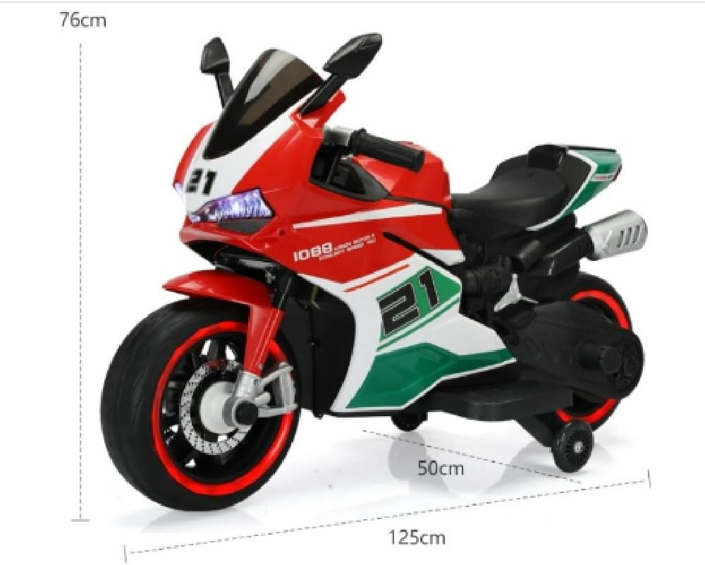 Rechargeable Kids Electric Bike – Realistic Ride-On Motorcycle for Children