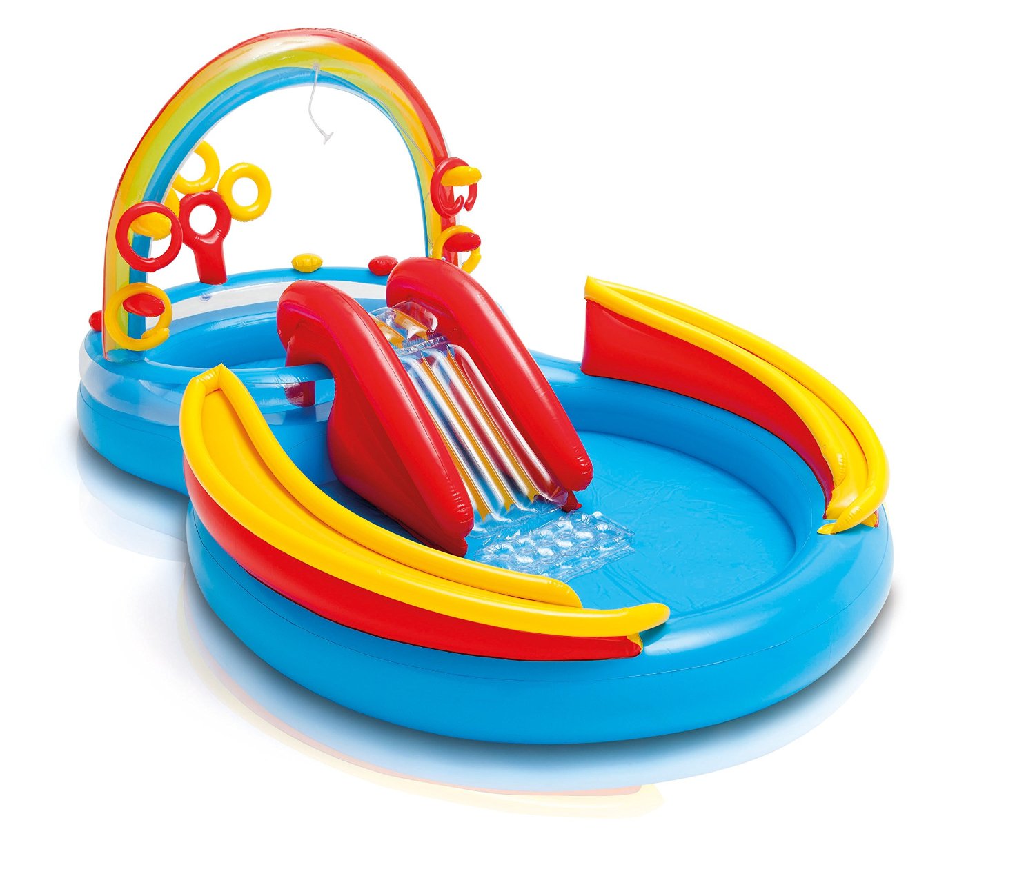 INTEX Rainbow Ring Play Center ( 9'9" L x 6'4" W x 4'5" H )
