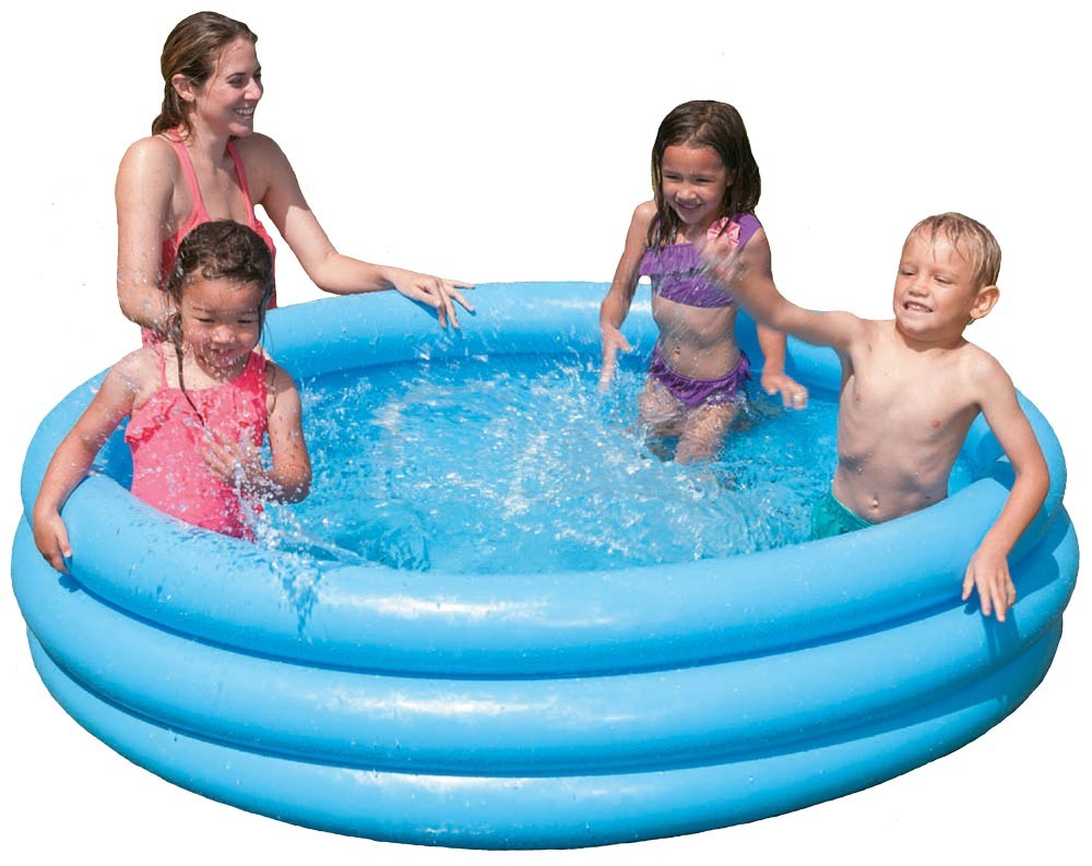 INTEX 66" X 15" Crystal Blue Kids Pool