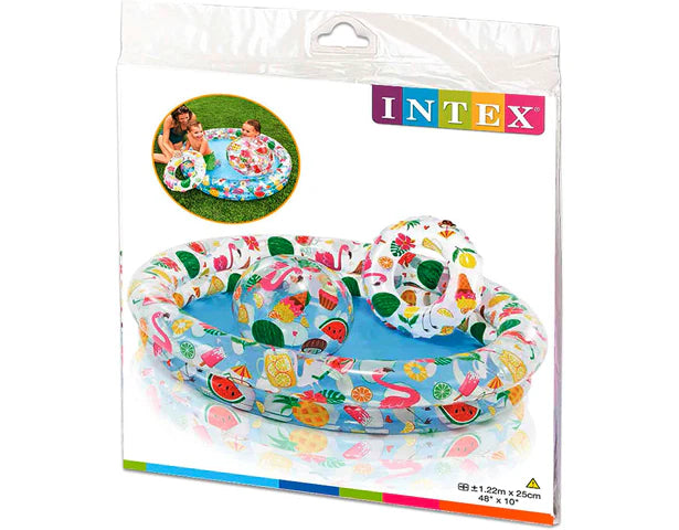 Intex Fruity Pool With Ball & Tube  59460