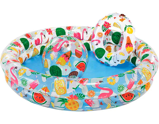 Intex Fruity Pool With Ball & Tube  59460