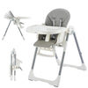 Baby High Chair Grey & White