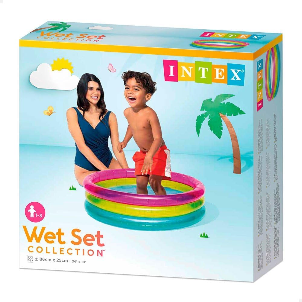 INTEX Sunset Glow Baby Pool ( 34" X 10" )