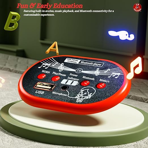 Kids 3-Wheel Rechargeable Ride-On Bike – Safe & Colorful Electric Scooter