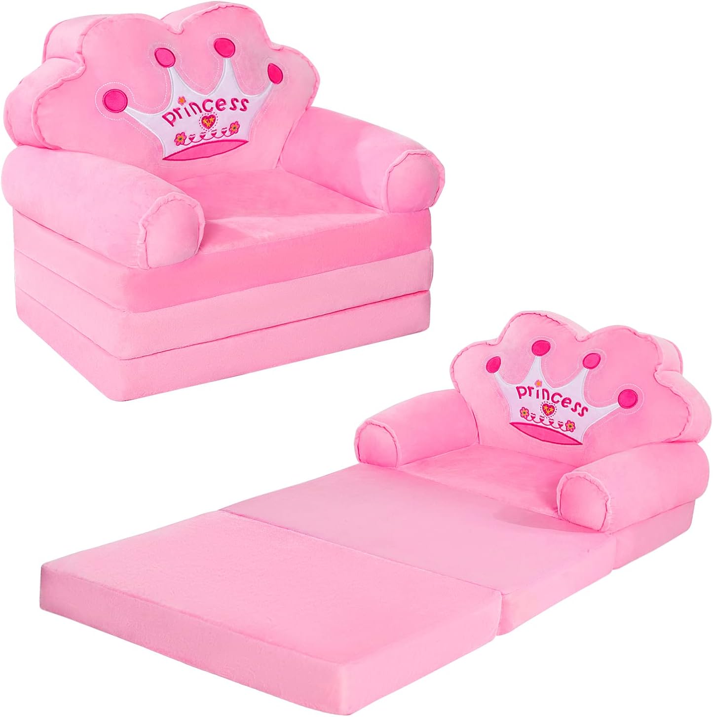 Kids Foldable Sofa Recliner