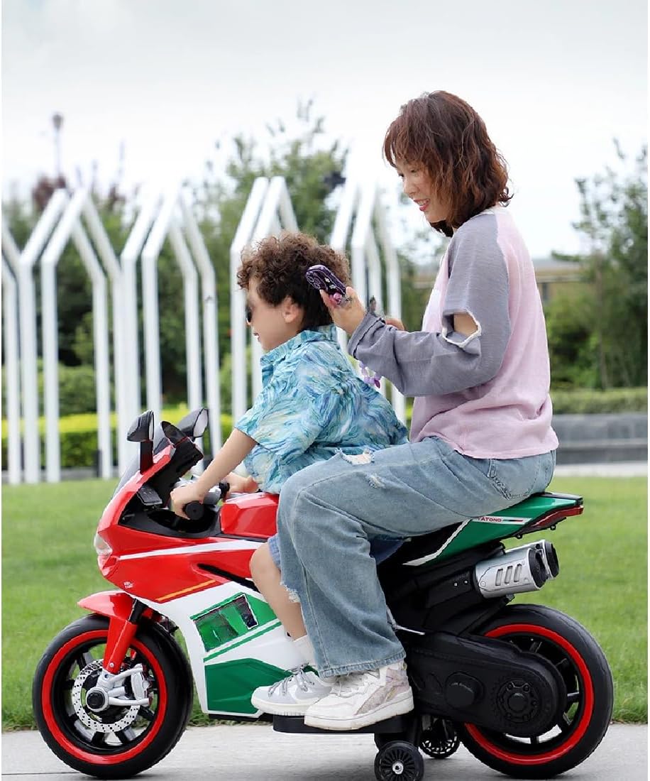 Rechargeable Kids Electric Bike – Realistic Ride-On Motorcycle for Children