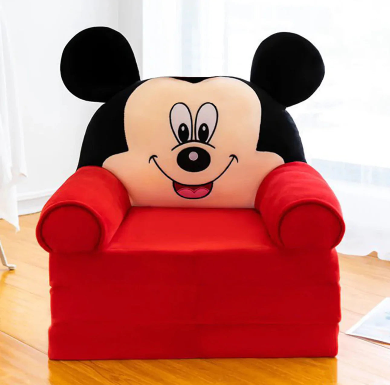 3 Layer Folding Sofa Bed For Kids - Mickey Mouse