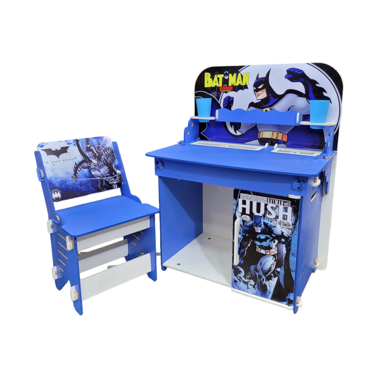 Batman Wooden Study Table And Chair Set