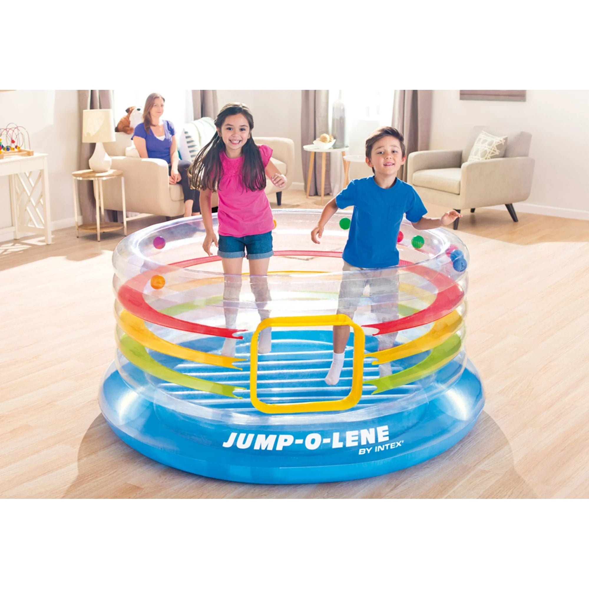 Intex Jump-O-Lene Transparent Ring Bouncer 