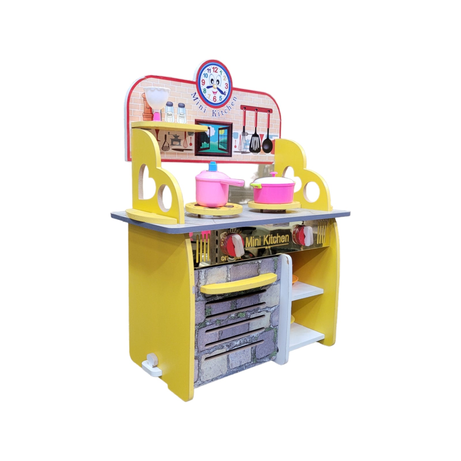 Mini Wooden Kitchen Set
