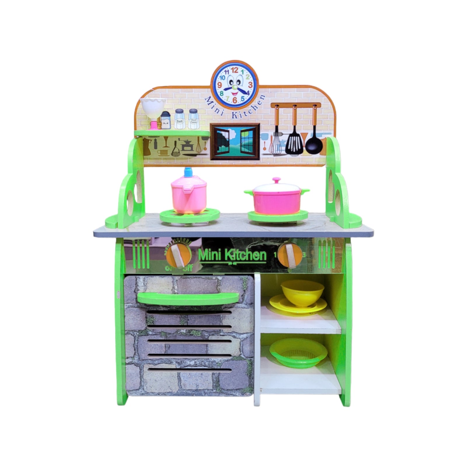 Mini Wooden Kitchen Set 2