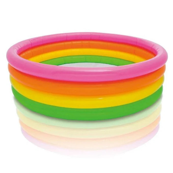 Intex – 3 Ring Sunset Glow Pool (66 x 18 inch) – 56441