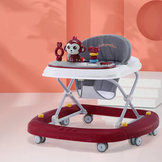 Baby Walker With Monkey Toy