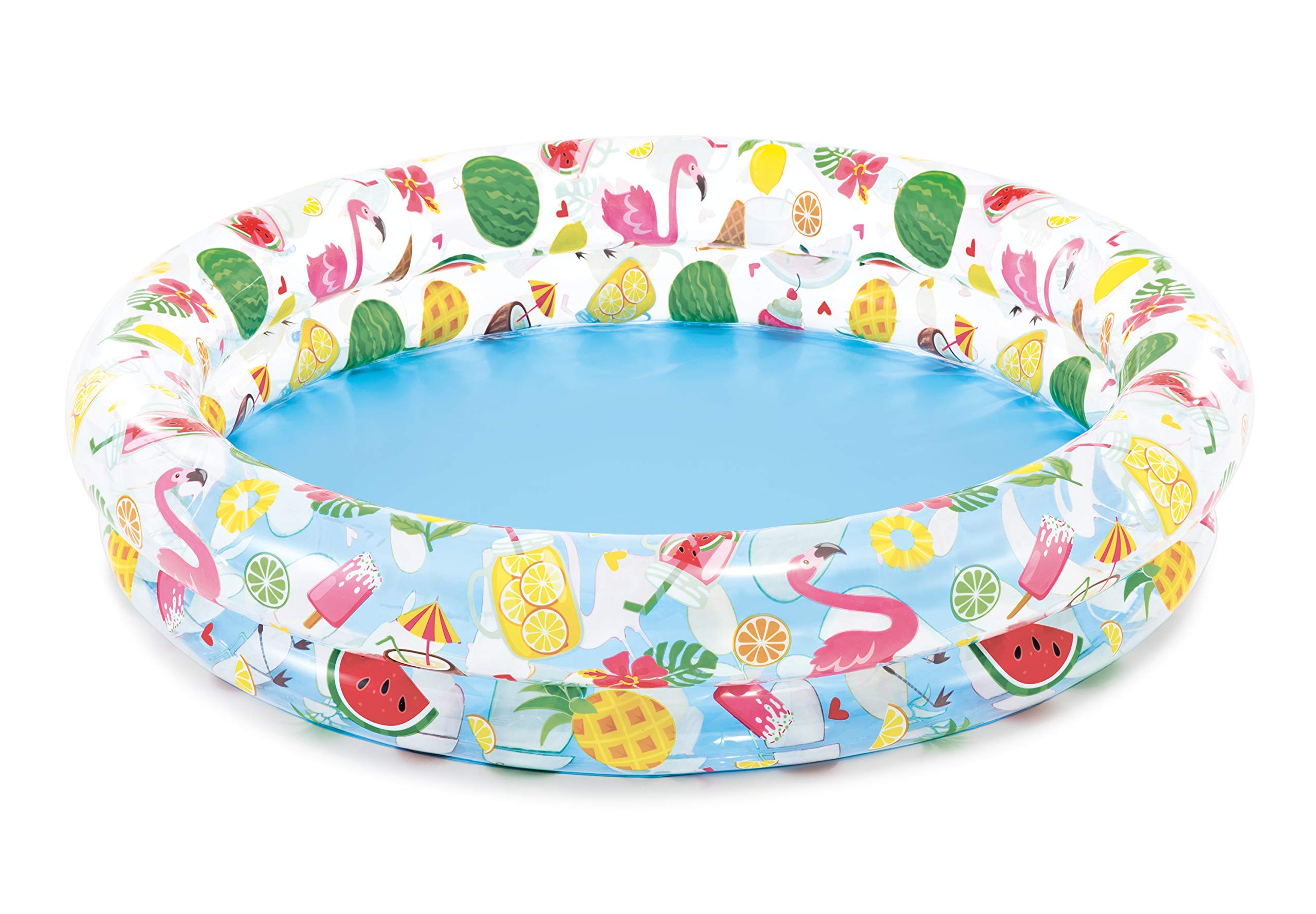 INTEX Stars Kiddie 2 Ring Circles Swimming Pool (48" X 10")     59421