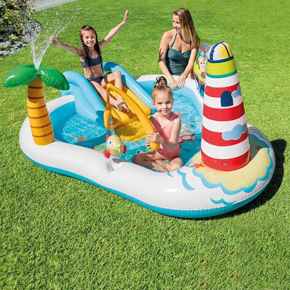 Intex  Fishing Fun Play Center Inflatable Kiddie Pool  57162