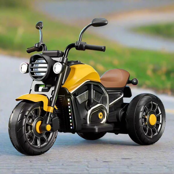 Harley Look Electric Ride-On Motorcycle for Kids – Battery Operated