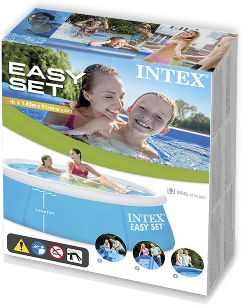 INTEX 6-FT Easy Set Pool ( 6' X 20")     28101