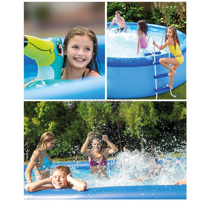 INTEX Easy Set Inflatable Puncture Resistant Pool 10x24    28116