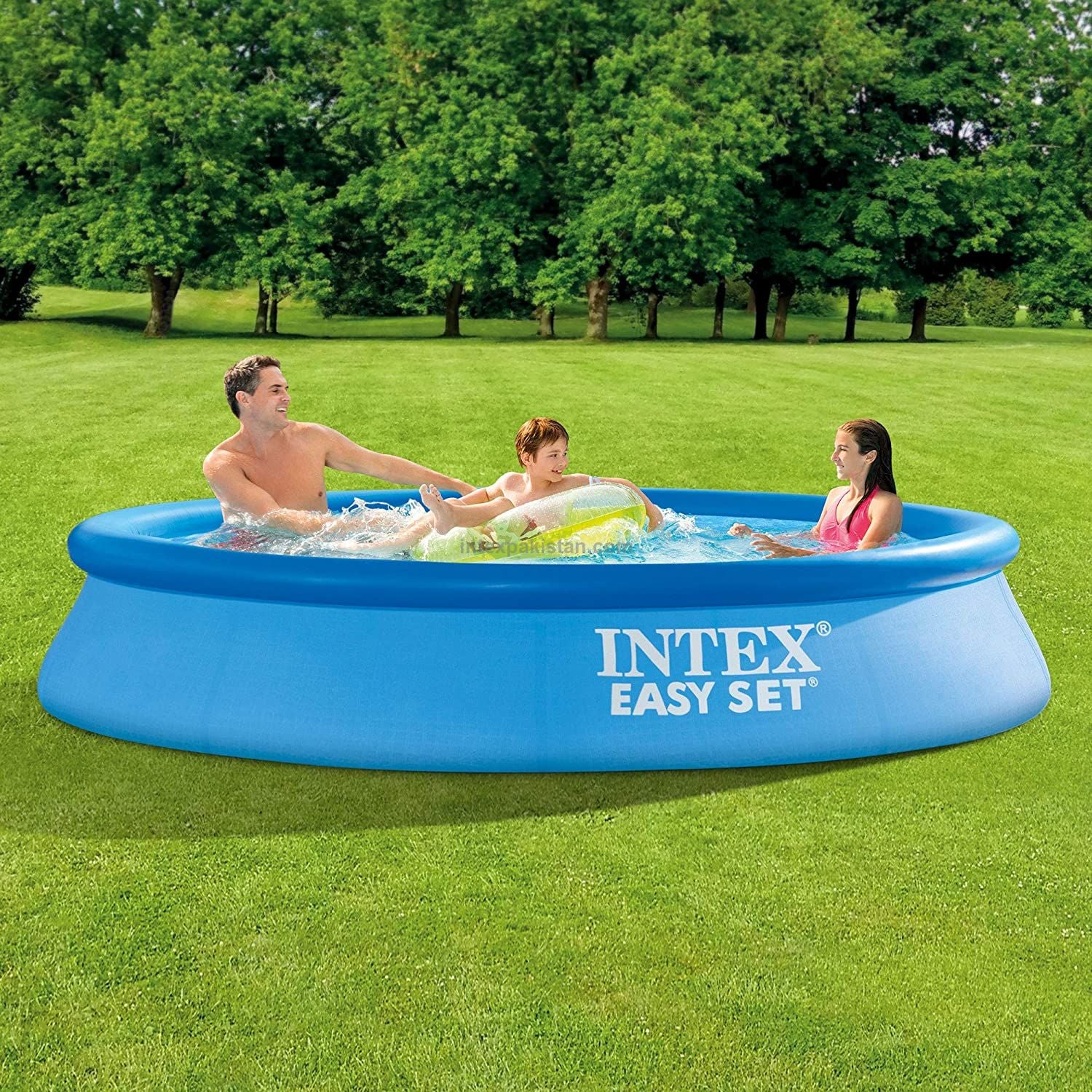 INTEX Easy Set Inflatable Puncture Resistant Pool 10x24    28116