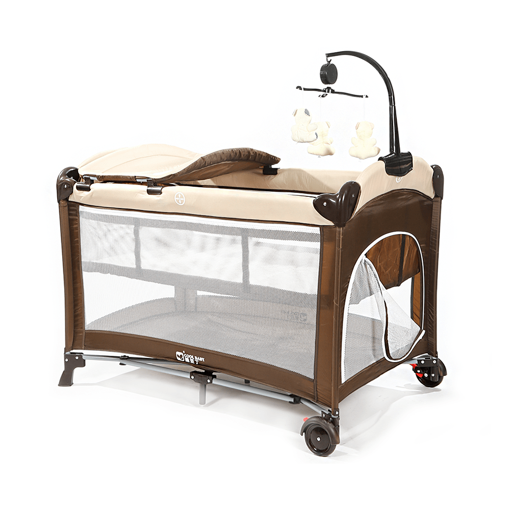 newborn play pen and cot