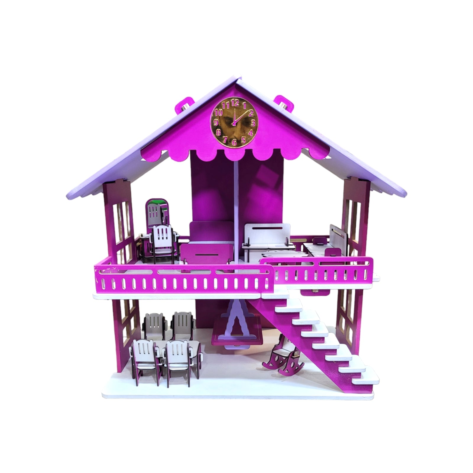 wooden doll house