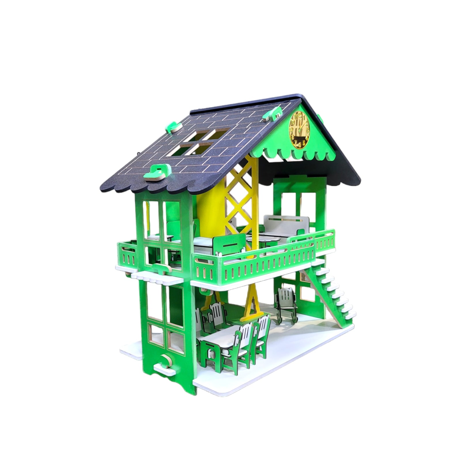 wooden doll house 5