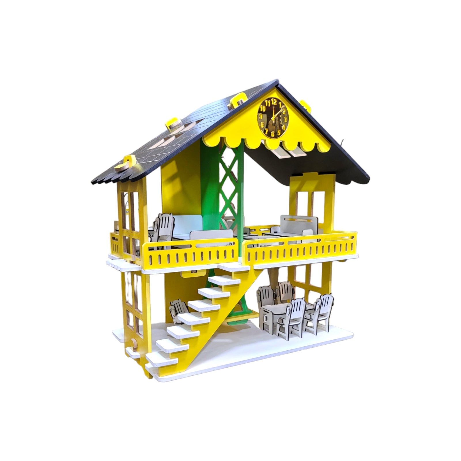 wooden doll house 6