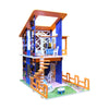 wooden doll house for kids 002