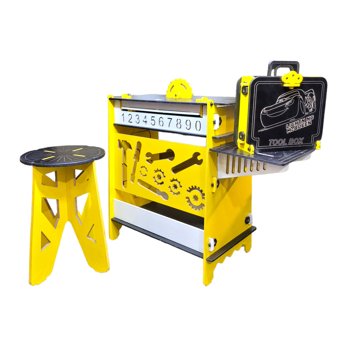 Buy Wooden Tool Table 3pcs Set – Toy's Home