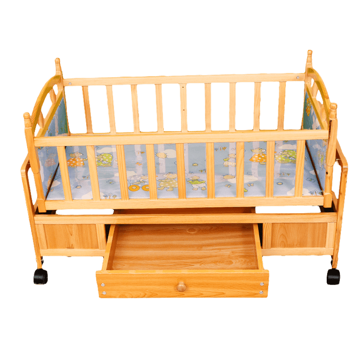 Baby Cot With Mattress