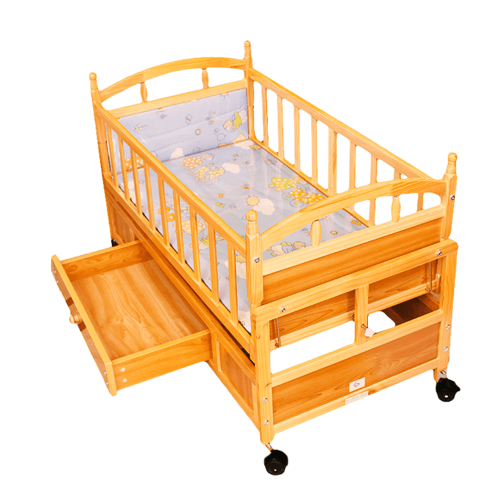 Baby Cot With Mattress