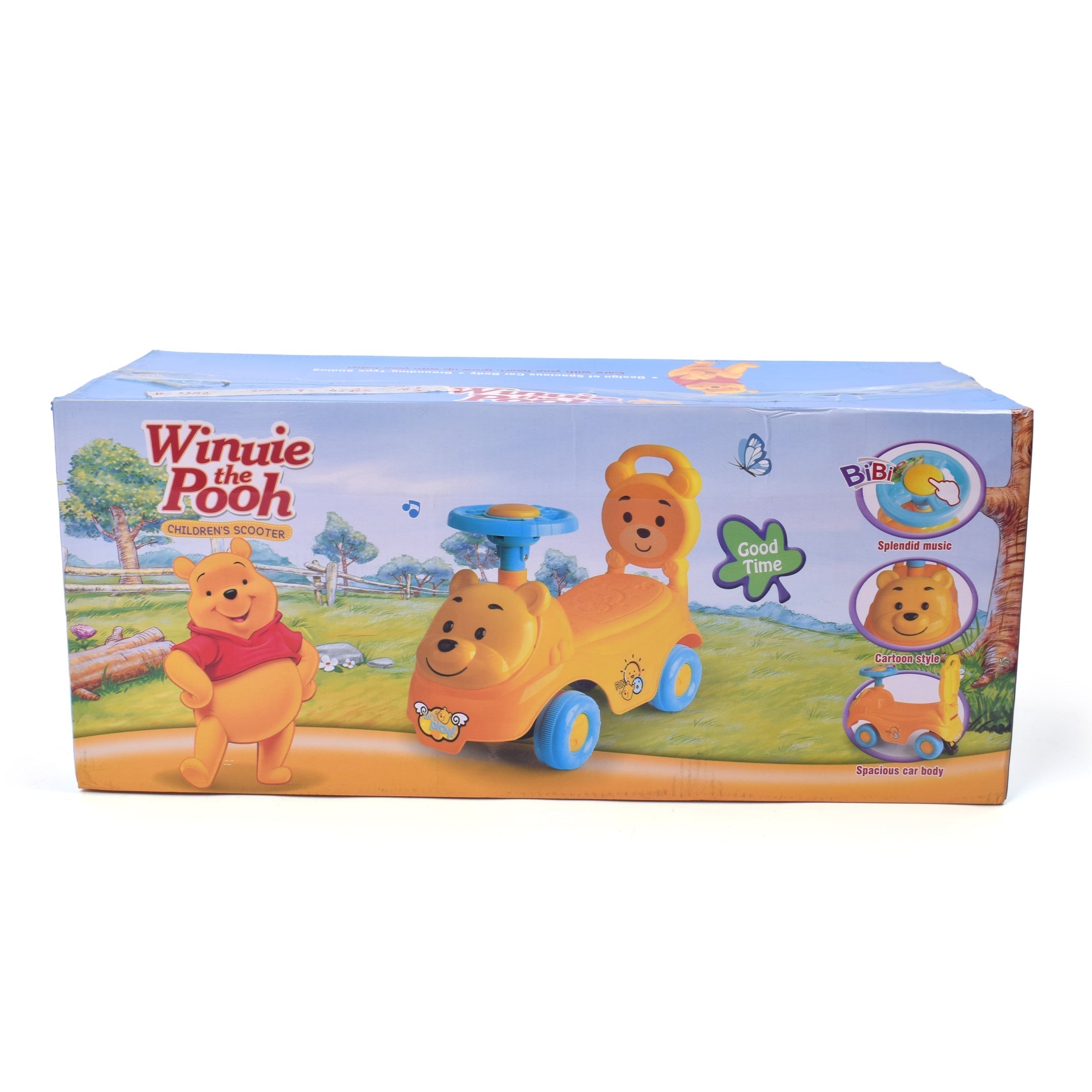 Junior Winnie Pooh Push Car