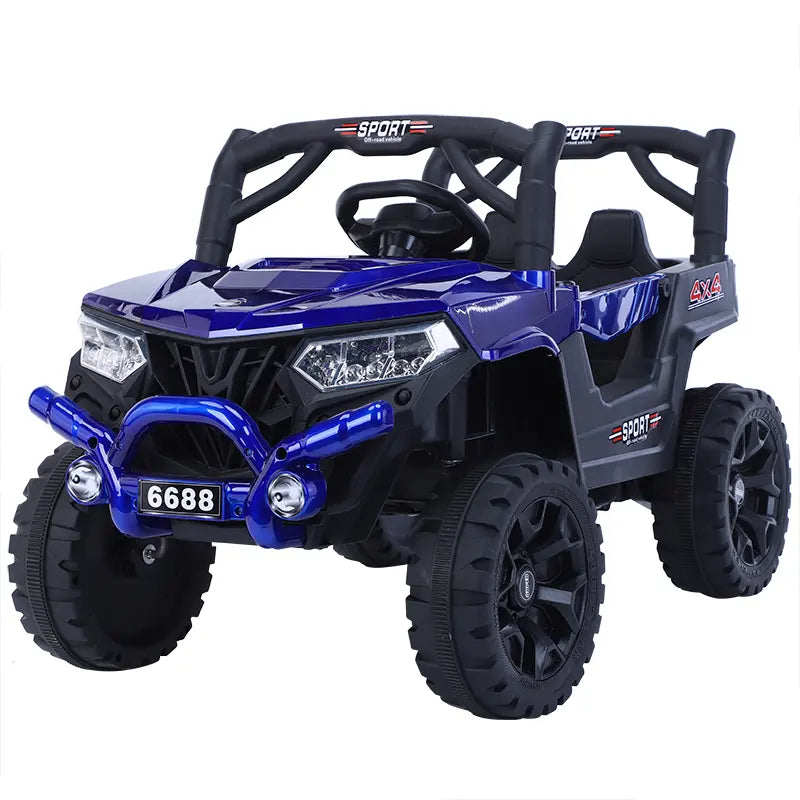 12V Electric Ride On Car for Kids 2 Seater with Big Rubber Wheels R Toy s Home
