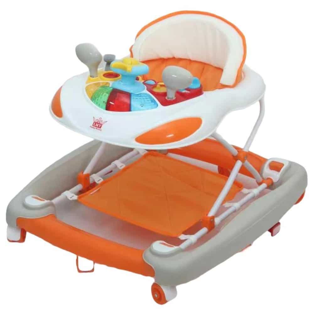 Baby Walker Orange & White