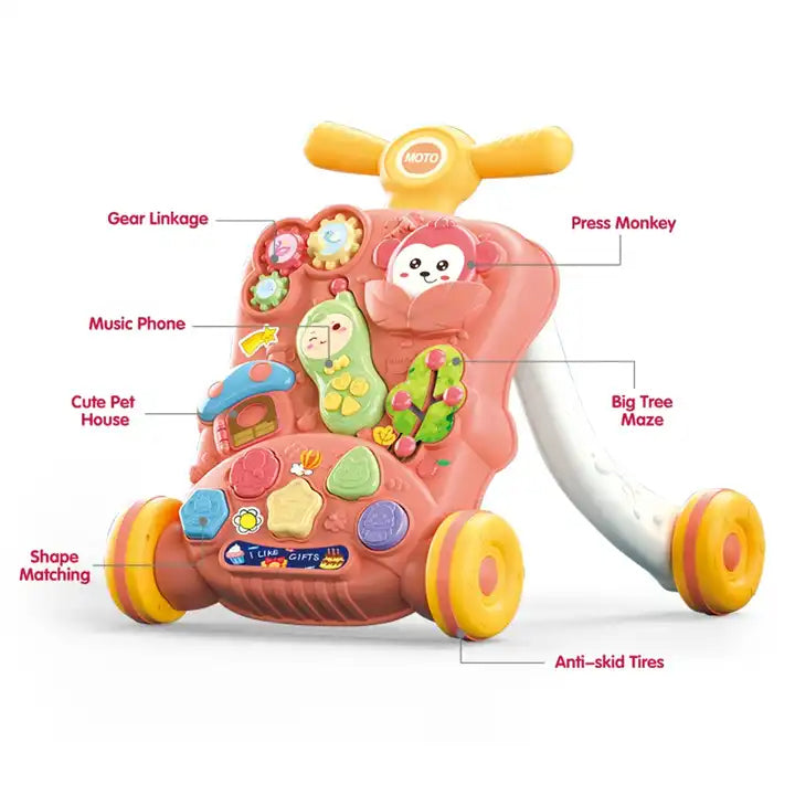 Baby Walker With Learning Toys