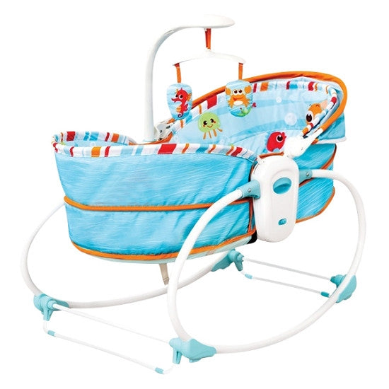 5 In 1 Rocker Bassinet blue